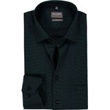 OLYMP - Luxor - Overhemd - Donkergroen - Mouwlengte 7 - Strijkvrij