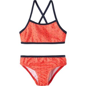 NAME IT NMFFELINA BIKINI BOX CAMP Meisjes Bikini - Maat 86/92