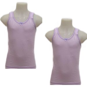 Embrator Meisjes Hemdjes 2-stuks lila maat 128/134