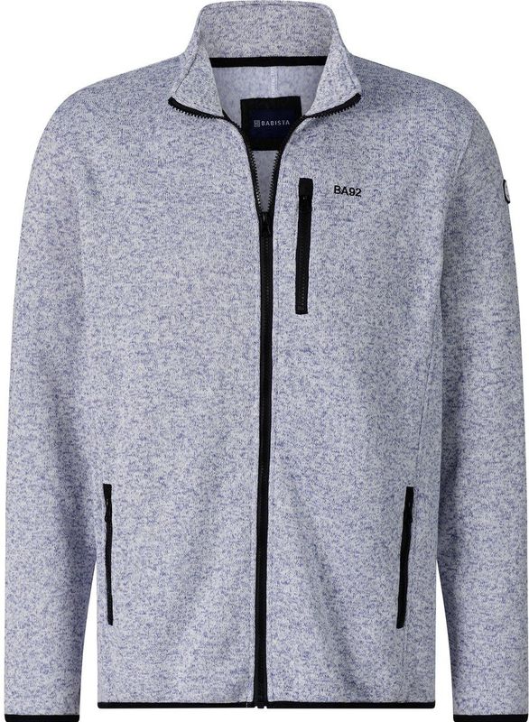 CIOTOLLI - Fleecejack - Blauw - Fleece - Sportieve Kraag