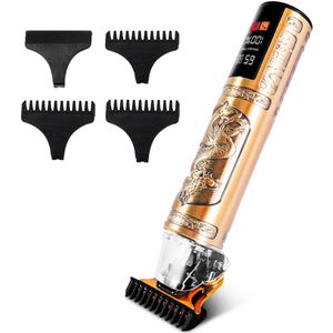 Becker - Dragon - Draadloze Tondeuse - LED - RVS Mes - 120 Min Autonomie