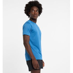 New Balance Sport Essentials T-Shirt Heren Sportshirt - BLUE AGATE - Maat S