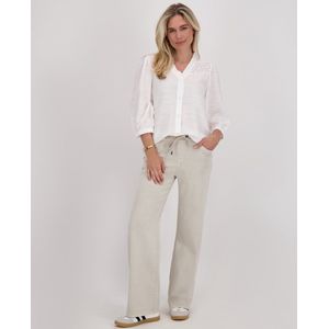 Jogg Denim - Blauw - Elastisch - Koordje in Taille