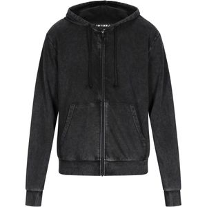 TUFFSKULL - Sweatvest - Zwart - Met Ritssluiting en Capuchon