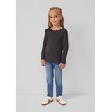 T-shirt - Slim-fit - Lange Mouwen - Katoenmix