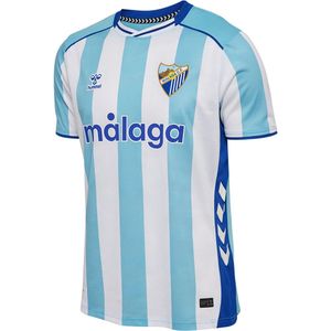 Hummel - Málaga CF 25/26 - Thuis T-shirt - Blauw-Wit - Korte Mouwen