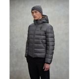 Blauer Acton marinejack met capuchon