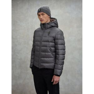 Blauer Acton marinejack met capuchon