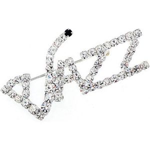 Fancy Jazz - Broche - Kristallen