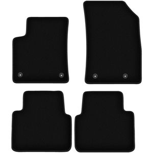BASIC zwarte veloursmatten voor: Opel Crossland X crossover (2017-)