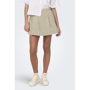 Only - Indy - Skorts - Beige - Mid Waist - 100% Katoen