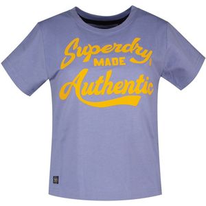 Superdry - Archive Neon T-shirt met grafische print - Dames - T-shirts