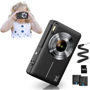 DailySupplies® Fototoestel voor Kinderen - Digitale Camera - Compact - Zwart