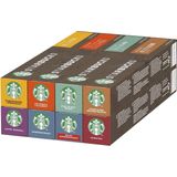 Starbucks® Nespresso cups® balanced pack - 8 x 10 stuks
