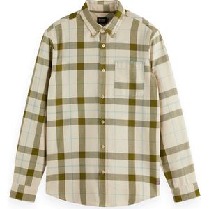 Scotch&Soda - 178716 - Overhemd - Visgraat - 100% Katoen