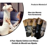 Alpaka Sokken - 6 Paar - Maat 43-47 - Antibacterieel en Temperatuurregulerend