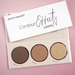 City Color Cosmetics - Contour Effects - Palette - F0115 - Contour - Bronzer - Highlight - 15 g