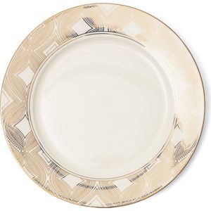Riviera Maison Dinerborden Wit - Le Relais Dinner Plate