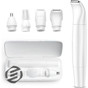 Equivera Ladyshaves voor Vrouwen - Trimmer voor Vrouwen - Scheerapparaat Vrouw - Ontharingsapparaat - Bikinilijn - Oksels - Benen