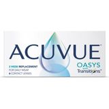 -1.00 - ACUVUE® OASYS with Transitions™ - 6 pack - Weeklenzen - BC 8.40 - Contactlenzen