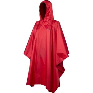 Regen Poncho Unisex - Fietsponcho - Dames & Heren - Waterdicht - Festival - Rood