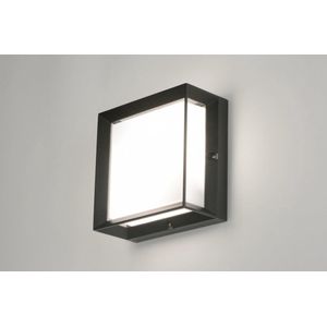 Lumidora Wandlamp 71518 - Voor buiten - CAMDEN - E27 - Zwart - Kunststof - Buitenlamp - Badkamerlamp - IP54