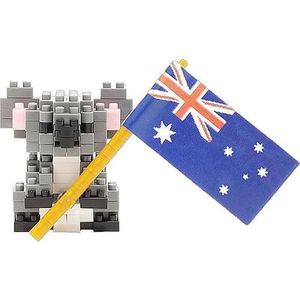 Koala and Flag NBC-296 (koala met vlag)
