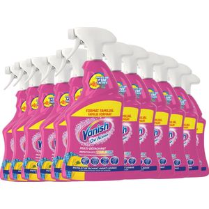 Vanish Vlekverwijderaar 4-in-1 Spray 940ml - 12 Stuks - Voordeelverpakking