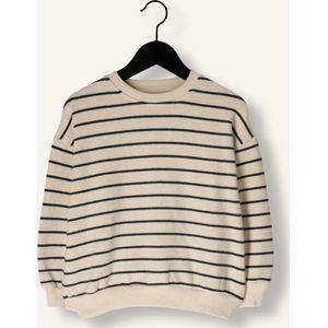 PLAY UP Striped Jersey Sweater P Truien & Vesten Jongens - Sweater - Hoodie - Vest- Creme - Maat 116