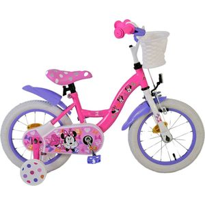 Disney Minnie Cutest Ever! Kinderfiets - Meisjes - 14 inch - Roze