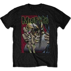 Misfits - Pushead Heren T-shirt - L - Zwart