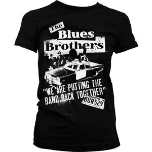The Blues Brothers Dames Tshirt -XL- Band Back Together Zwart