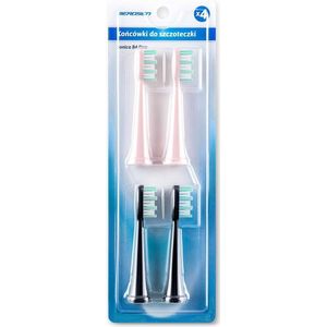 Berdsen - Sonic Tandenborstelkoppen - 4 Stuks - Geschikt voor Berdsen Sonica B4