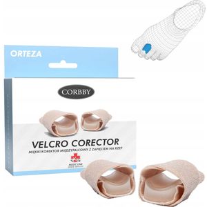 Velcro Corrector: Hallux Valgus Teenwiel met Klittenband - Universeel