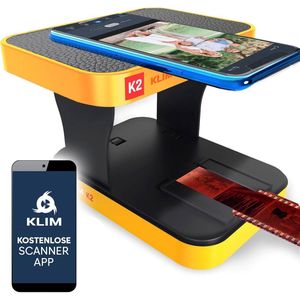 Negatiefscanner - Diascanner Kopen - Digitaal Maken Oude Foto's -Geel en zwart