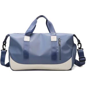 Reistas - Sporttas - Handbagage Reistas - 47 x 22 x 25 cm - Sporttas - Schoudertas - Waterdicht en duurzaam - Met schoenenvak - Nat en droog - Geschikt voor mannen en vrouwen Zwemmen Reissporttas