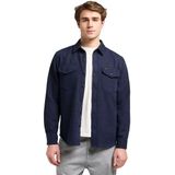 Lee 112370567 Relaxed Fit Overhemd Met Lange Mouwen Blauw L Man