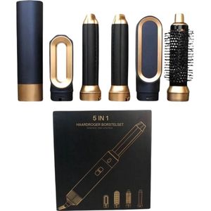 Hairwap - Airstyler met 5 Opzetstukken - 5 in 1 Multi Styler - Blauw