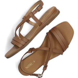 Notre-V 23161 Sandalen - Dames - Cognac - Maat 42