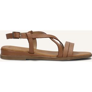 Notre-V - 23161 - Sandalen - Cognac - Dames - Leer