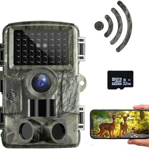 Equivera Wildcamera met Nachtzicht - Wildcamera - Wildcamera voor Buiten - Jachtcamera - Bewegingssensor - Nachtzicht