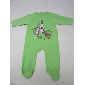 wiplala pyjama groen meet the party friends  1 jaar 80