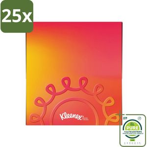 25 x Kleenex – Collection – Tissues – 48 stuks per verpakking - Grootverpakking - Tissue Doos - 3-laags Papier - Zachte Tissues - Hygiënische Tissues - Sterk Papier