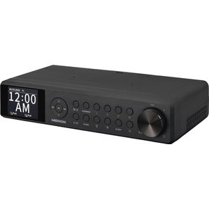 Keukenonderbouwradio DAB+ met Bluetooth en TFT-kleurendisplay - Dimbare Keukenradio voor Onder Keukenkastje