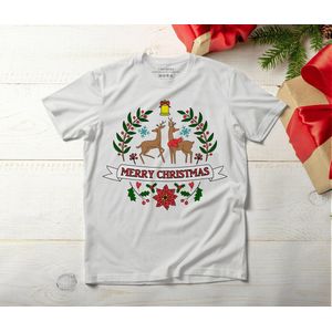 MERRY CHRISTMAS - T Shirt - HappyHolidays - MerryChristmas - ChristmasCheer - JoyfulSeason - Gift - Cadeau - VrolijkKerstfeest - FijneKerstdagen - Kerstvreugde - Feestdagen