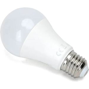 E27 LED Gloeilamp - Warmwit 3000K - 9W=62W - Met Dag/Nacht en Bewegingssensor