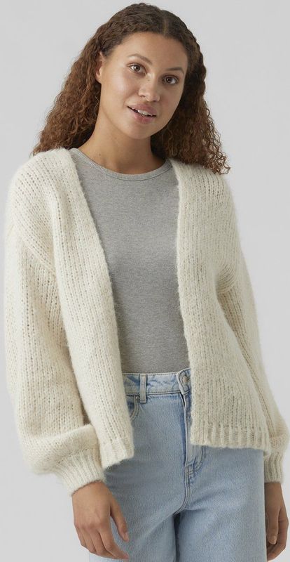 Vero Moda - Vmmaybe Ls Open Cardigan - Birch - Dames