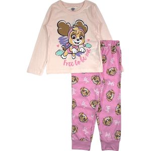 Paw Patrol Skye pyjama free to be me katoen roze maat 128