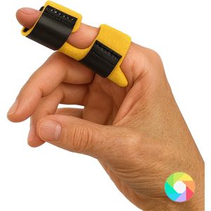 Vingerspalk - Geel - Vingerbrace - Vingerspalken - Mallet Vingerspalk - Triggerfinger Spalk