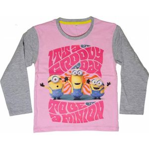 Minions Groovy Day - Shirt girls lange mouw - 2 jaar